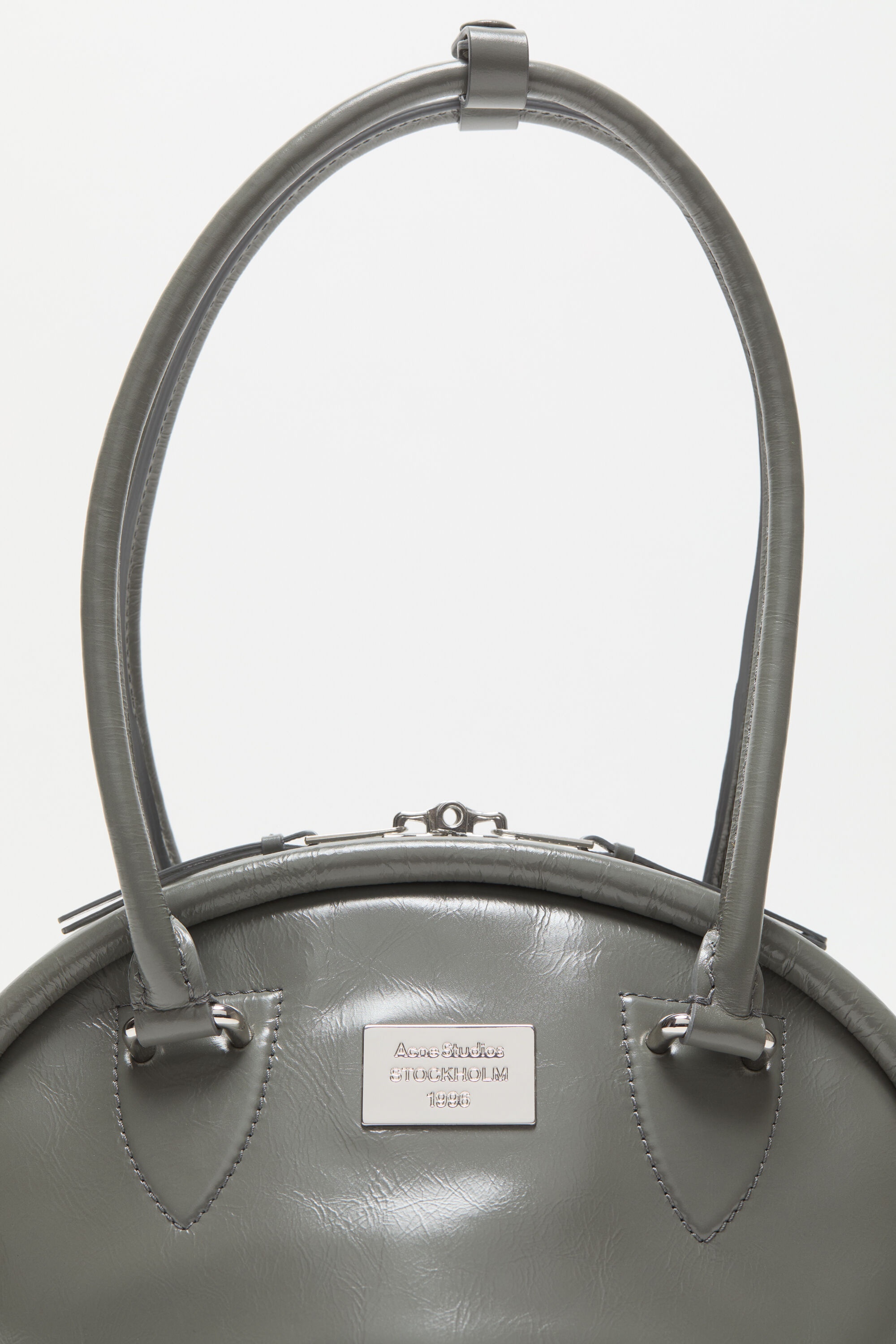 Bowlina mini shoulder bag - Charcoal Grey - 5