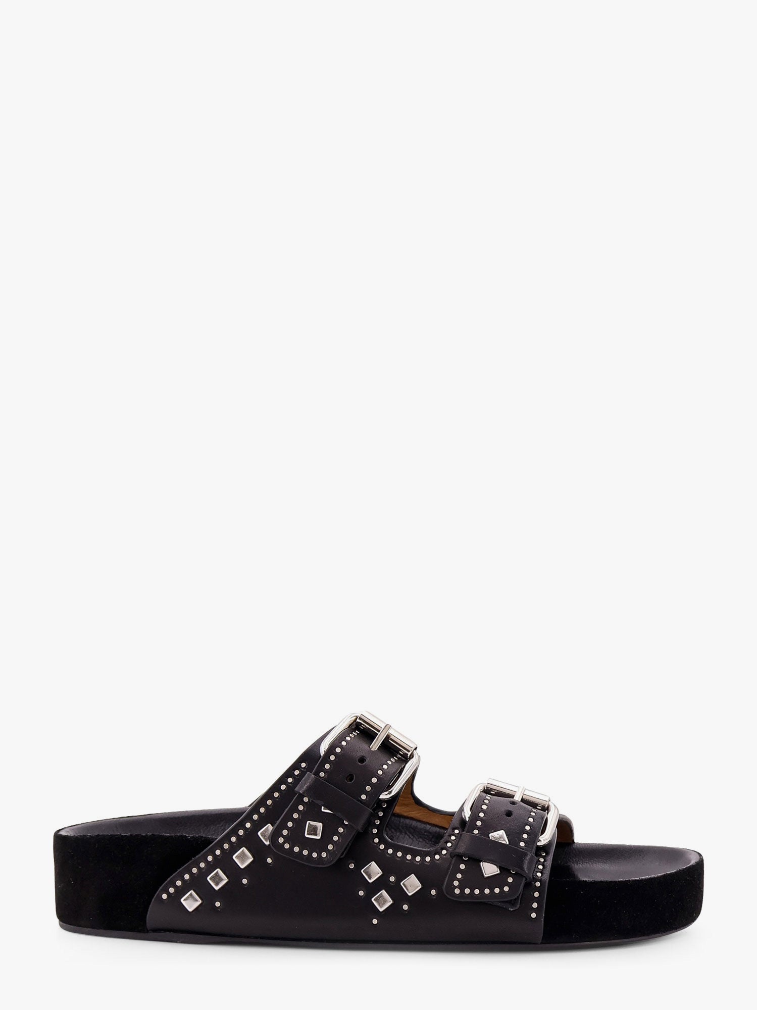 Isabel Marant Leather Sandals With All-Over Stud Detail - 1