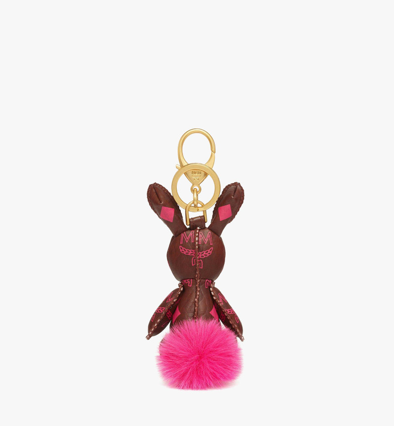 MCM Aren Rabbit Charm in Visetos outlook