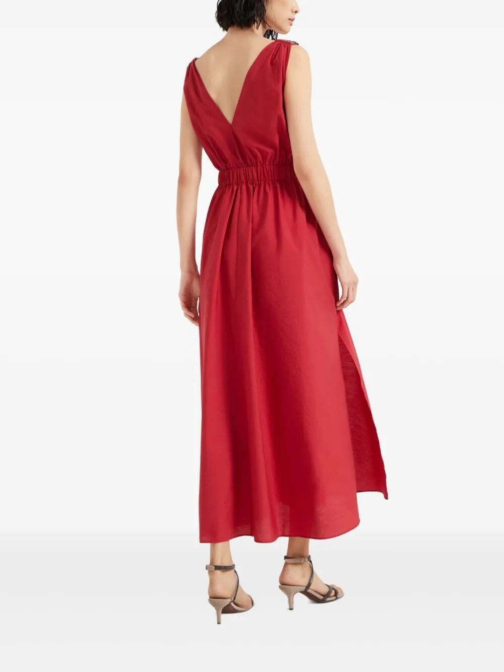 Brunello Cucinelli Women Poplin Dress - 4