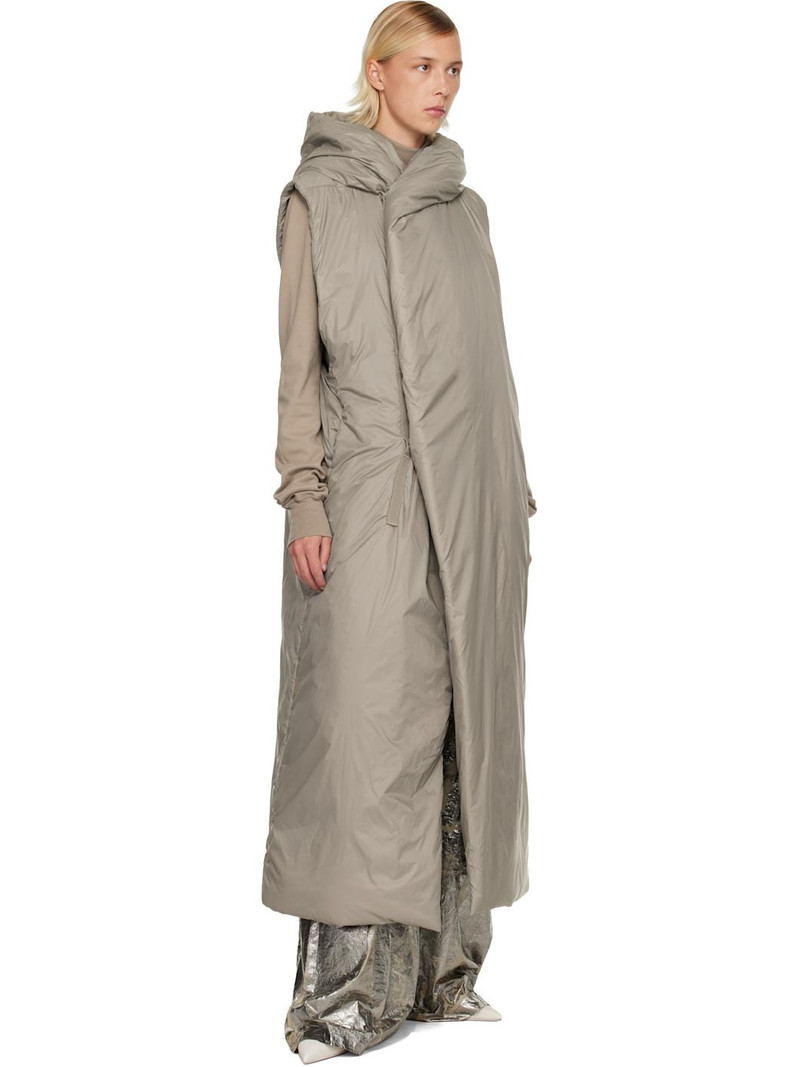 Rick Owens DRKSHDW Silver Concordians Double Jumbo Belas Cargo Pants outlook