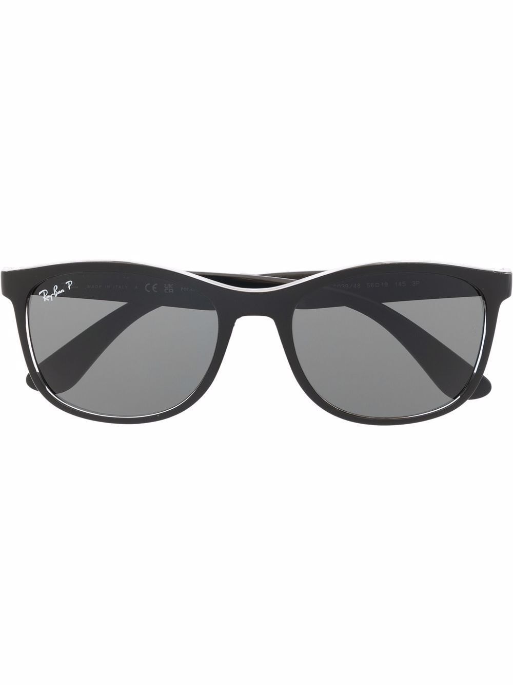 square-frame sunglasses - 1