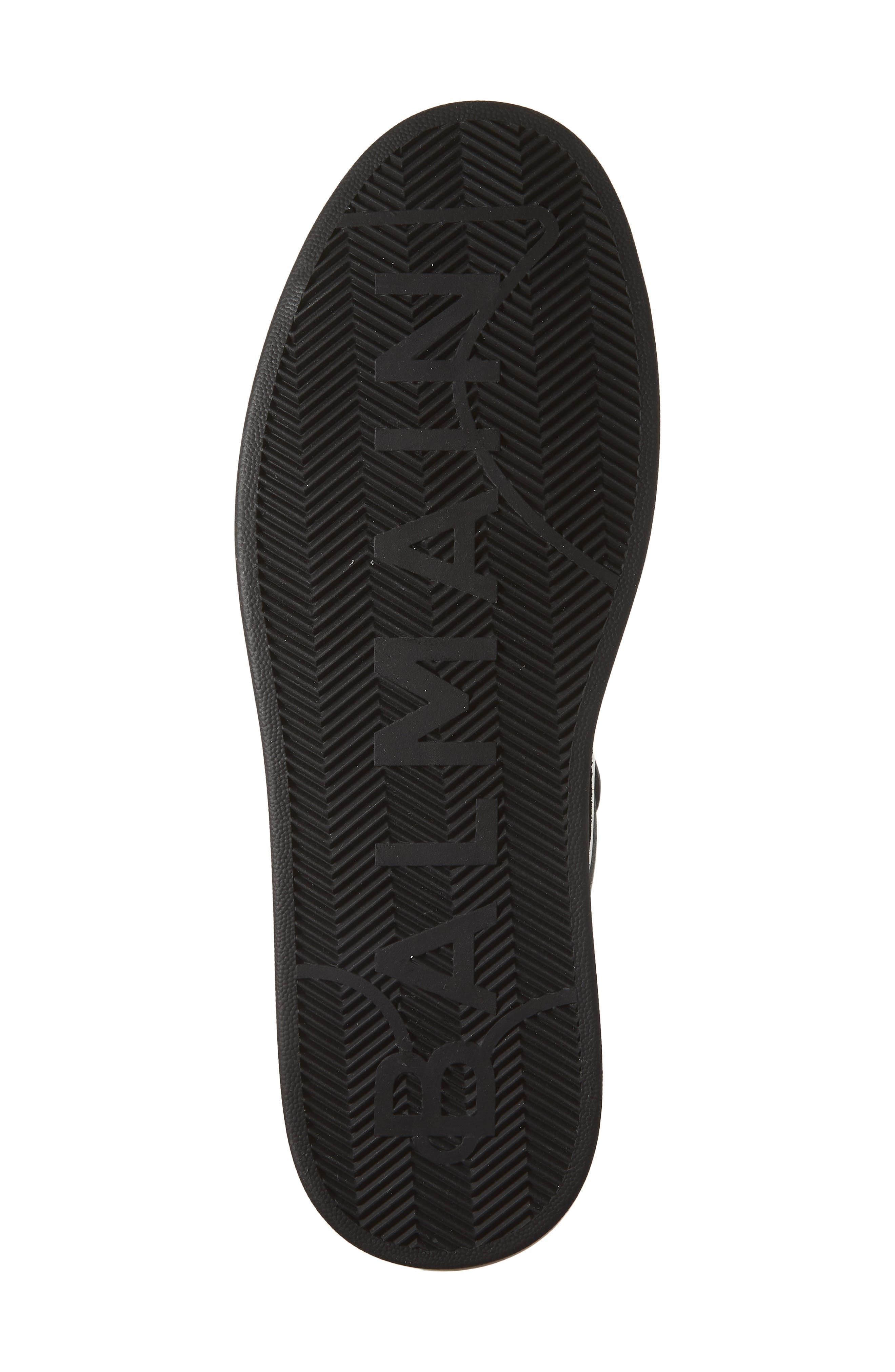 Balmain B-Court Flip Sneaker in Eeq Black/Grey at Nordstrom - 6