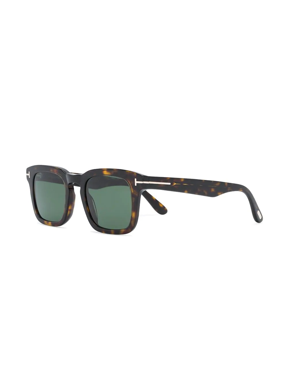 tortoiseshell square-frame sunglasses - 2