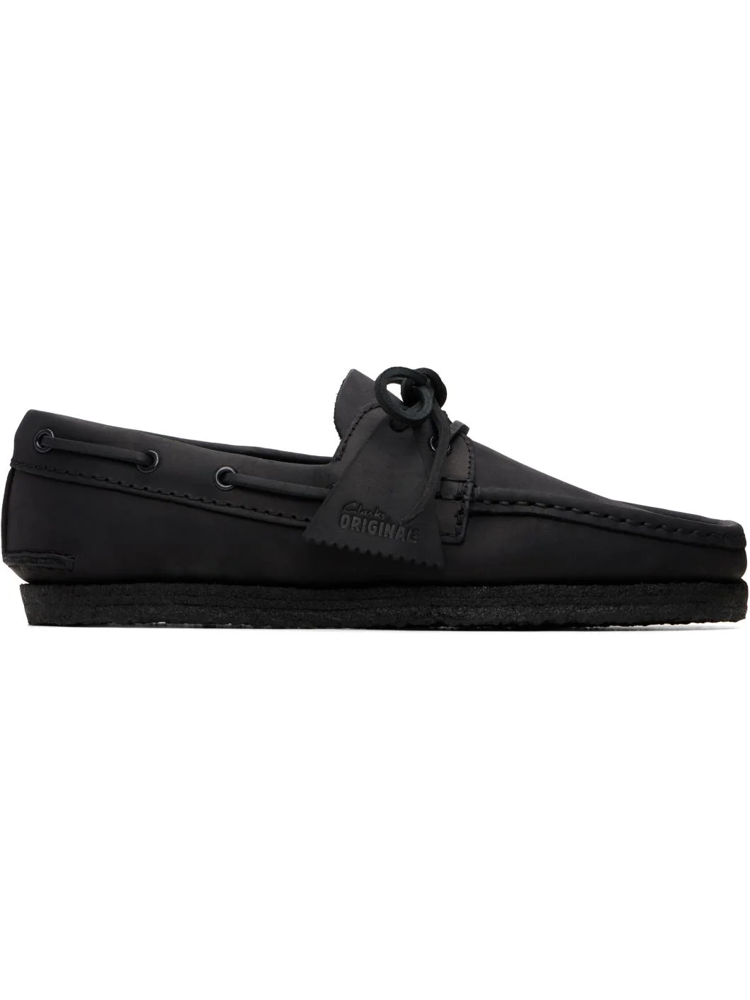 Black Godney Boat Shoes - 1