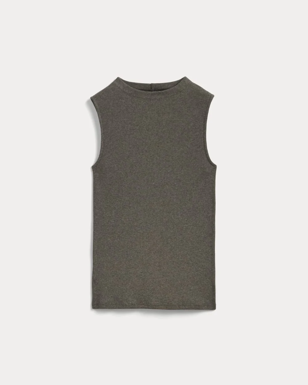 THE LUXE RIB FUNNEL-NECK TANK - 1