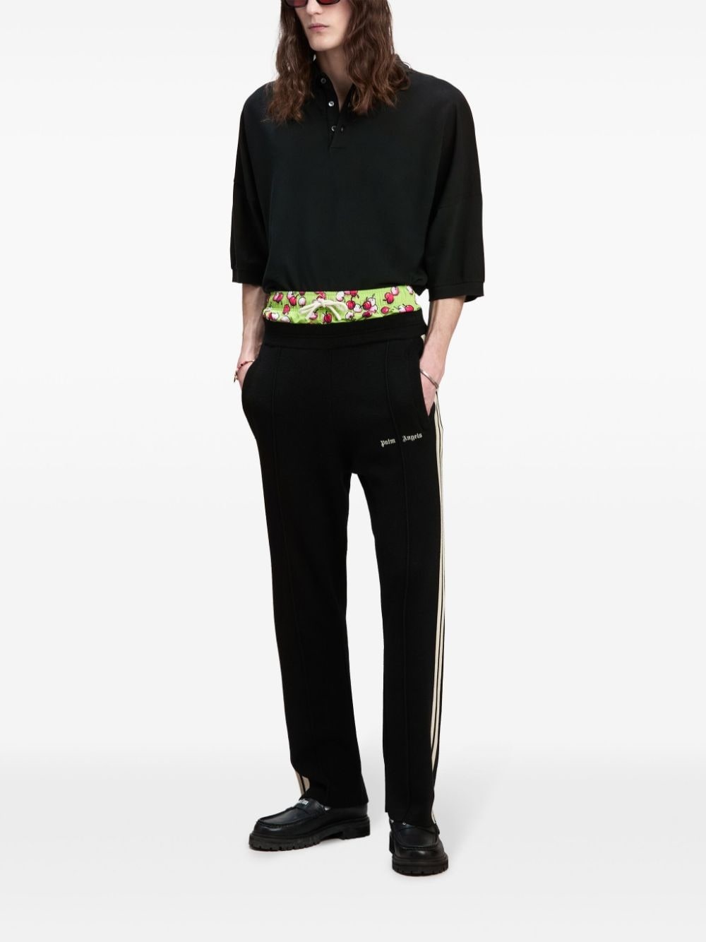 logo-print cotton polo shirt - 2