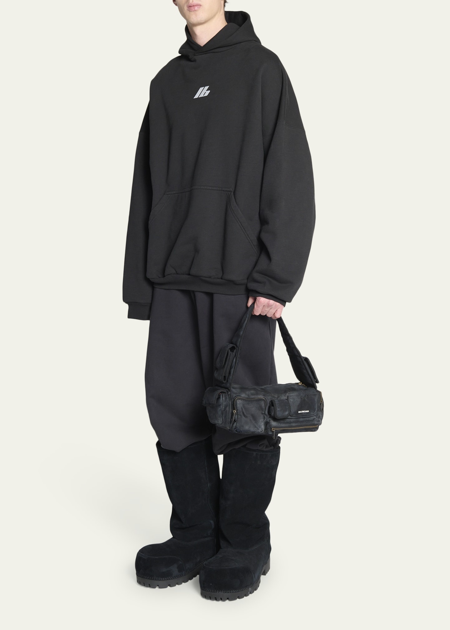 Men's Superbus Nylon Shoulder Sling Bag - 5