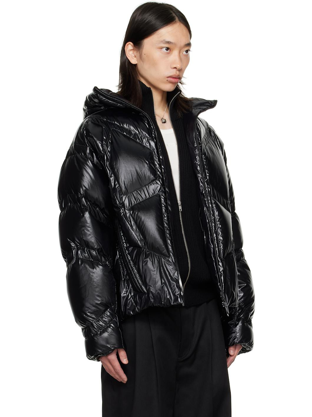 Moncler x A$AP Rocky Black Bahianinha Down Jacket - 2