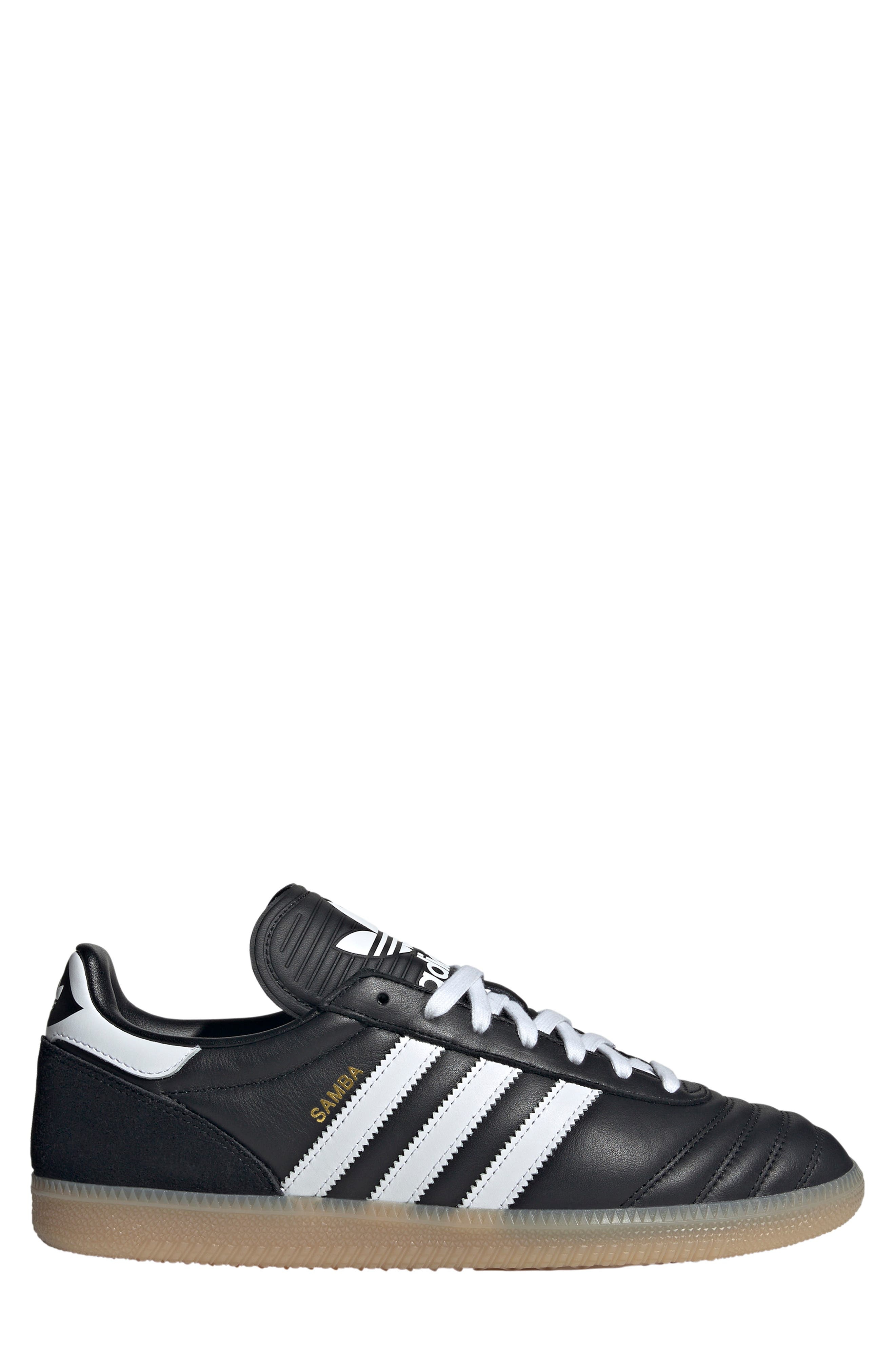 adidas Gender Inclusive Samba 62 Sneaker in Black/White/Gum at Nordstrom - 3