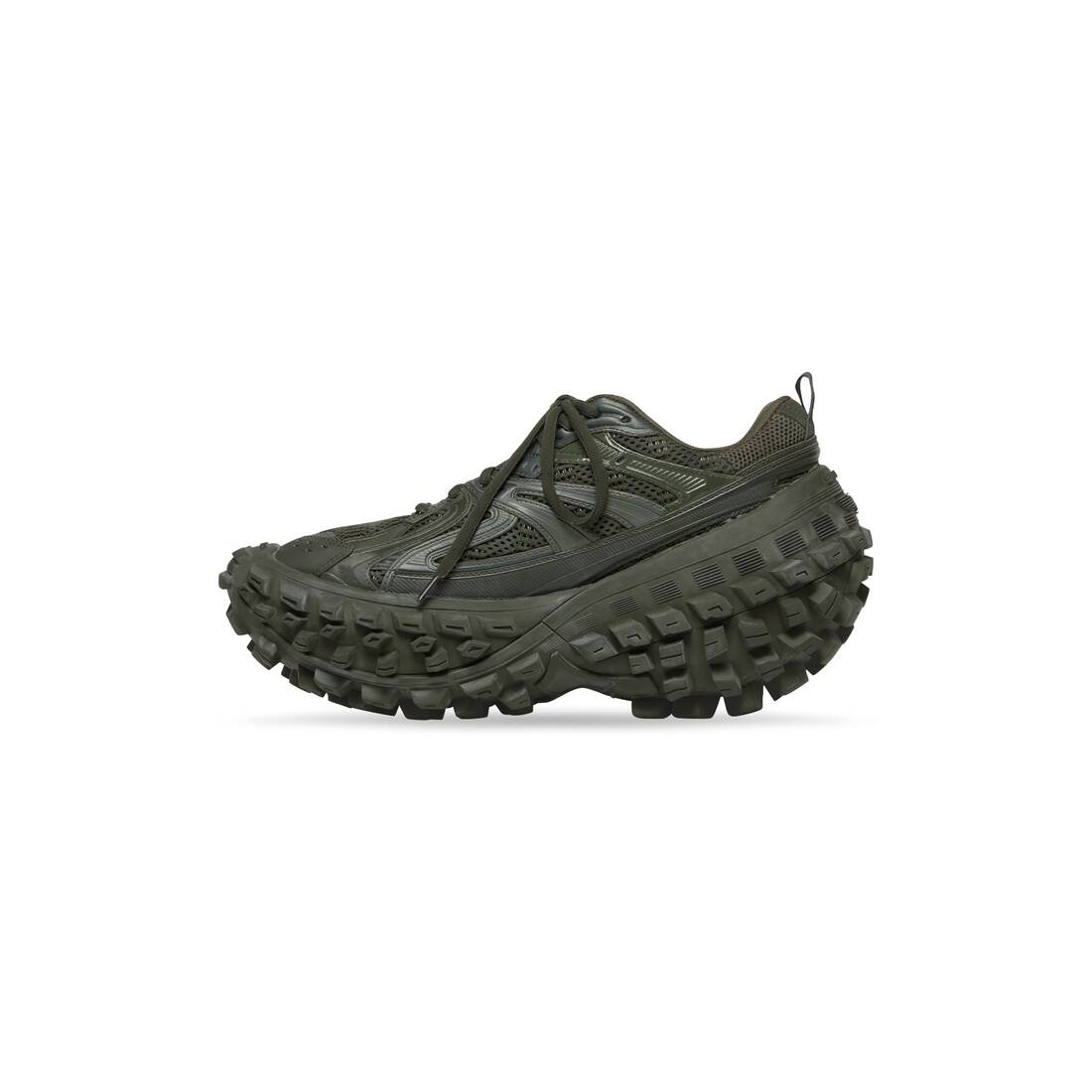 Men's Defender Sneaker in Green - 3