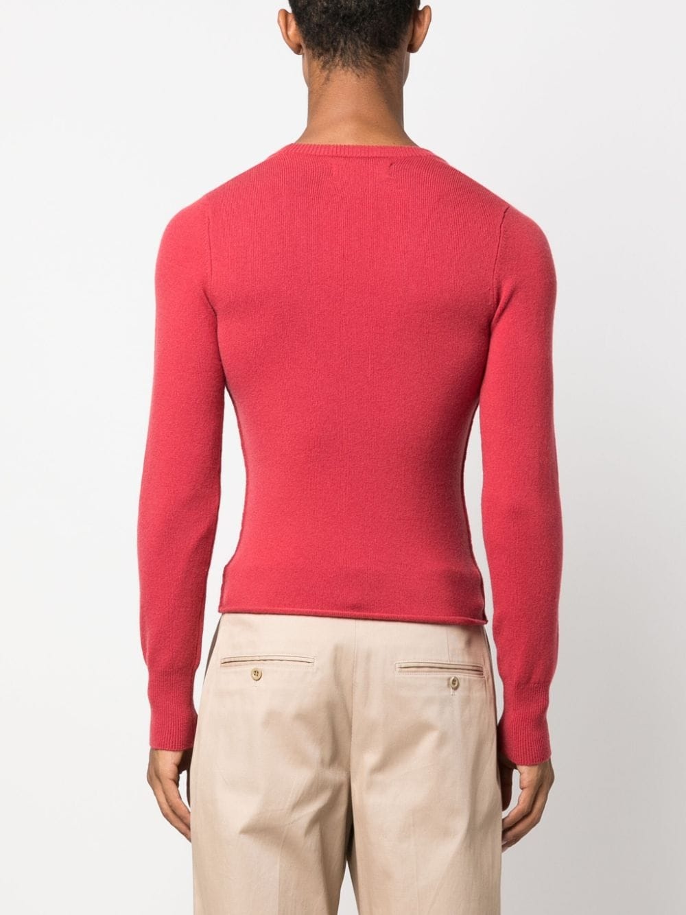 cashmere blend V-neck jumper - 5