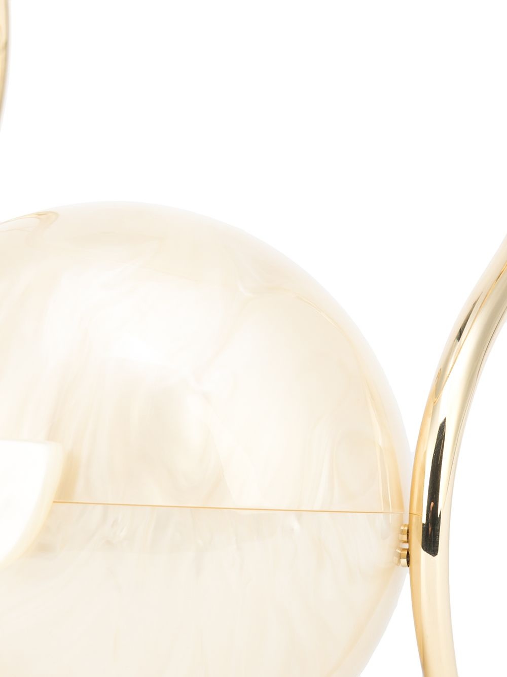 Pearl top-handle clutch bag - 4