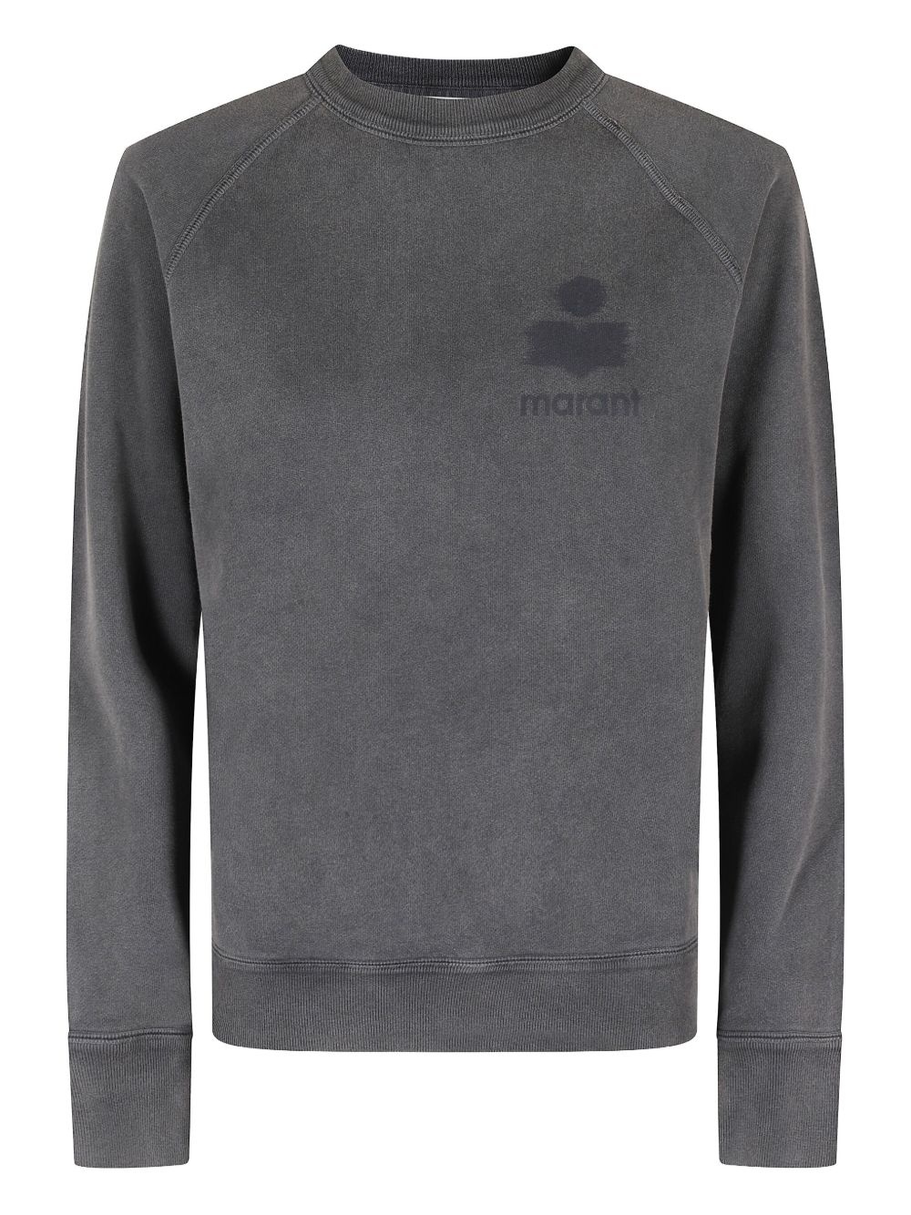 logo-print raglan sweatshirt - 1