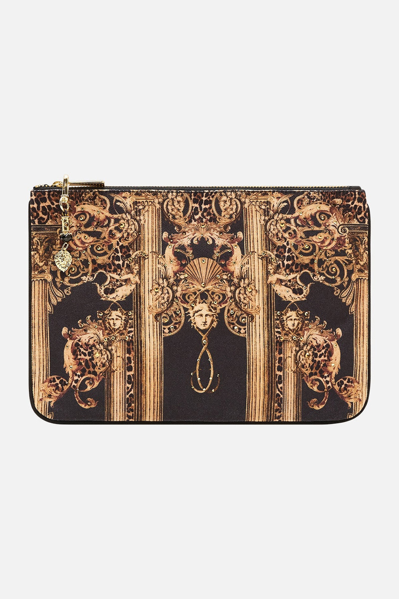 SMALL CANVAS CLUTCH 1