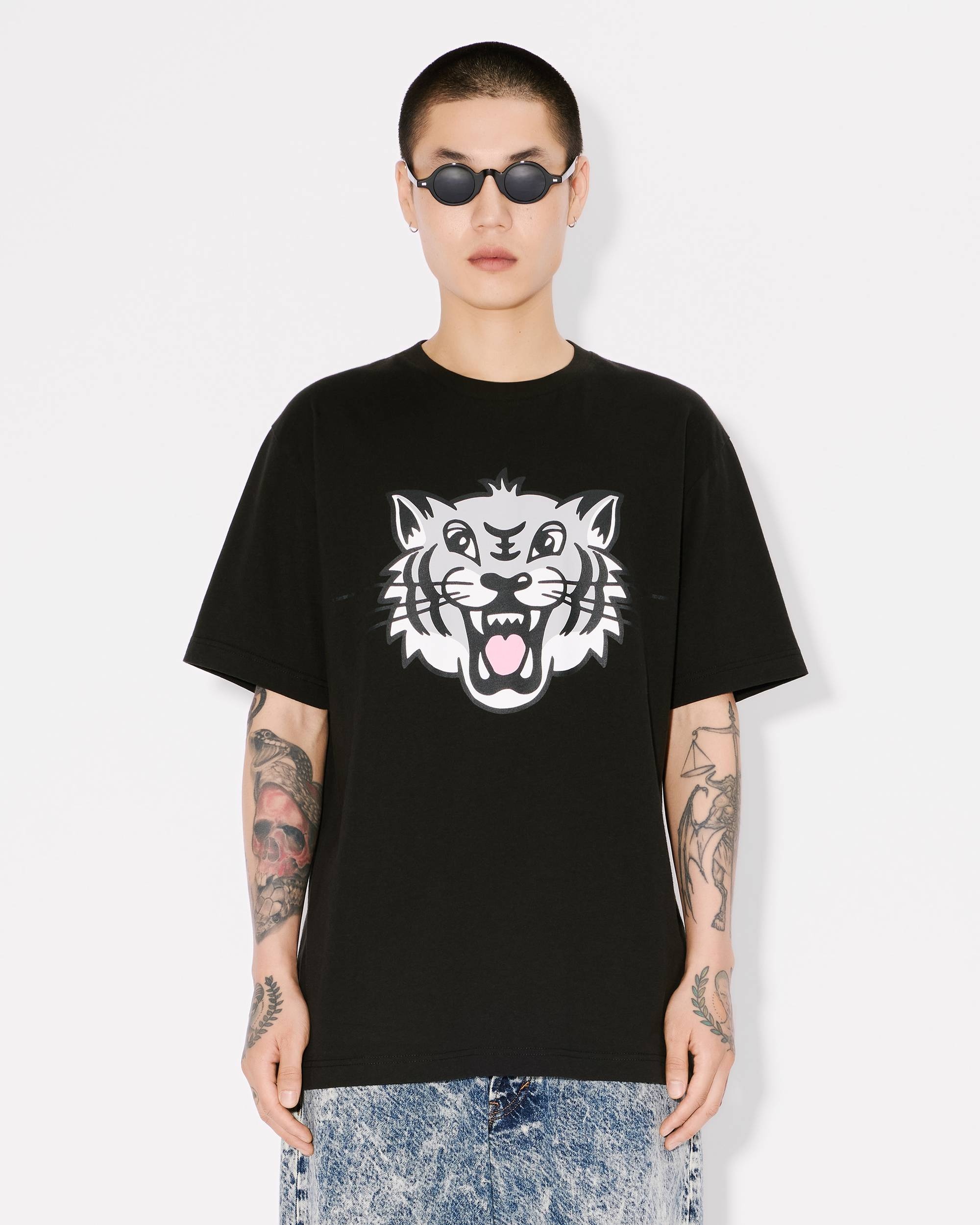 'KENZO Happy Tiger' T-shirt in cotton - 3