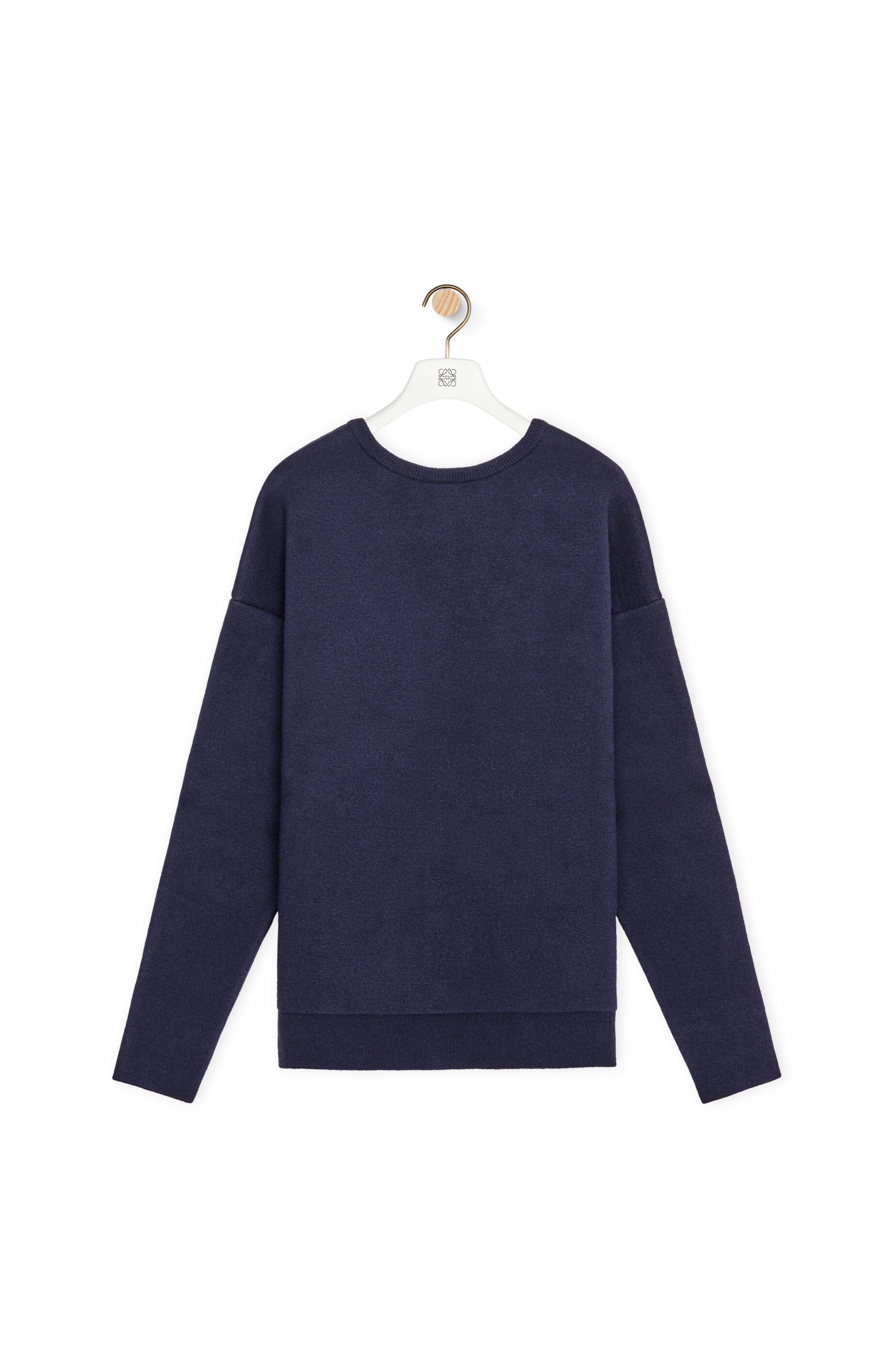 Loewe Open back sweater in wool - H526Y14KFE-5110 | REVERSIBLE