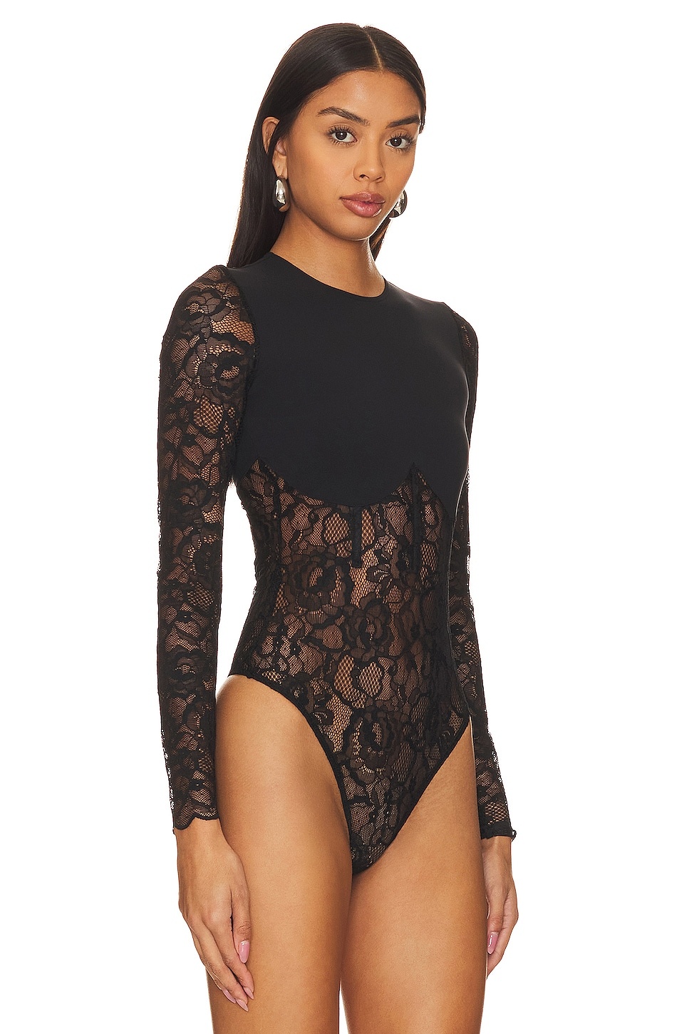 Boned Bodysuit - 3