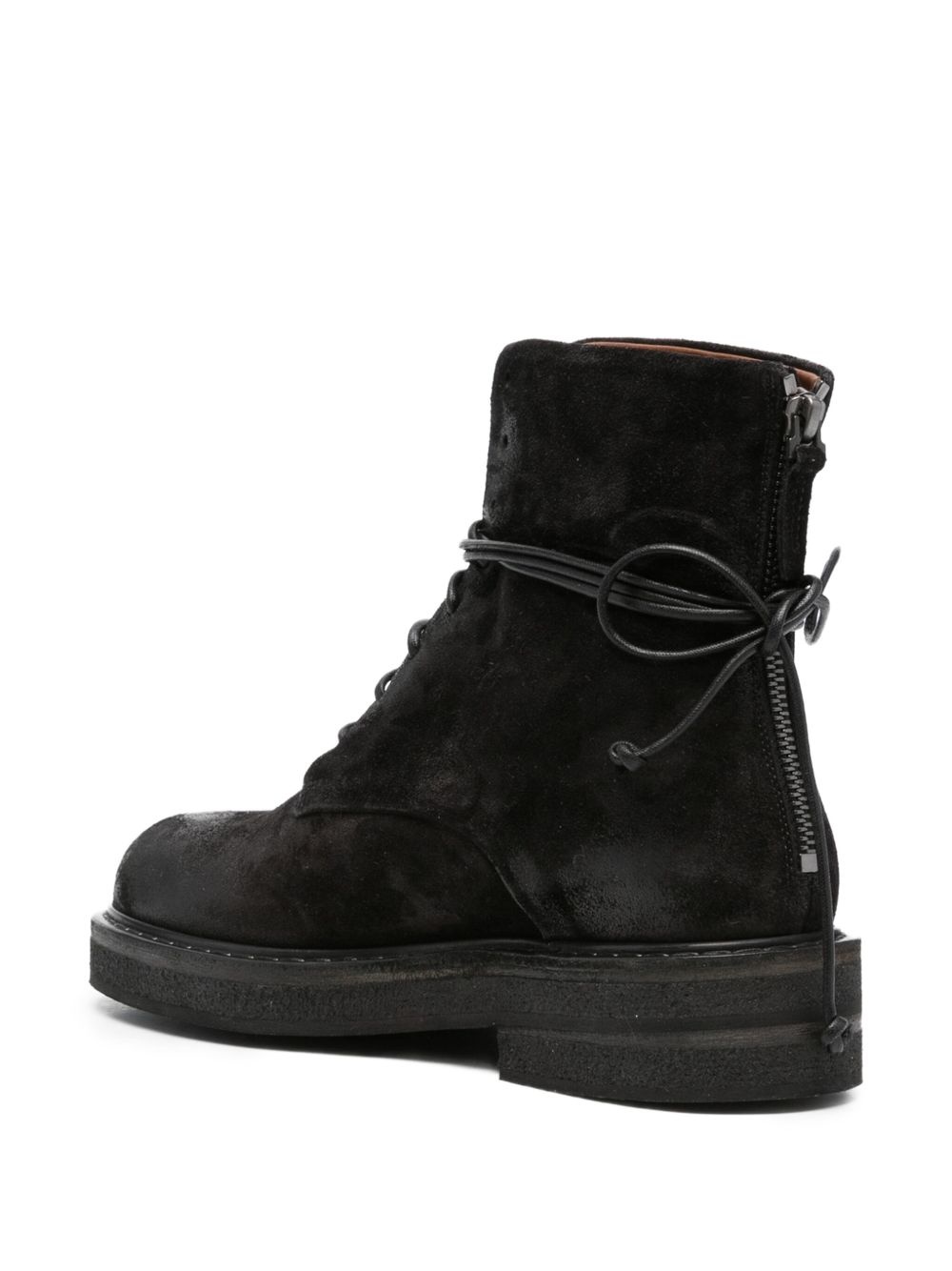 lace-up combat boots - 3