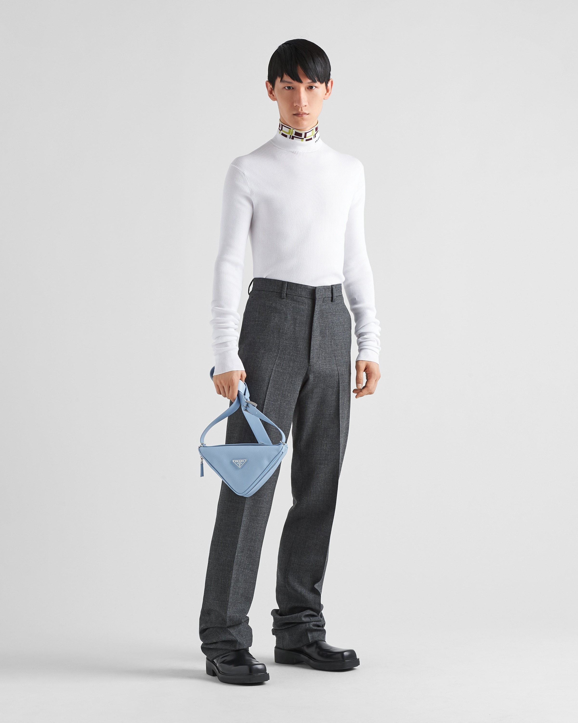Saffiano leather belt bag - 2