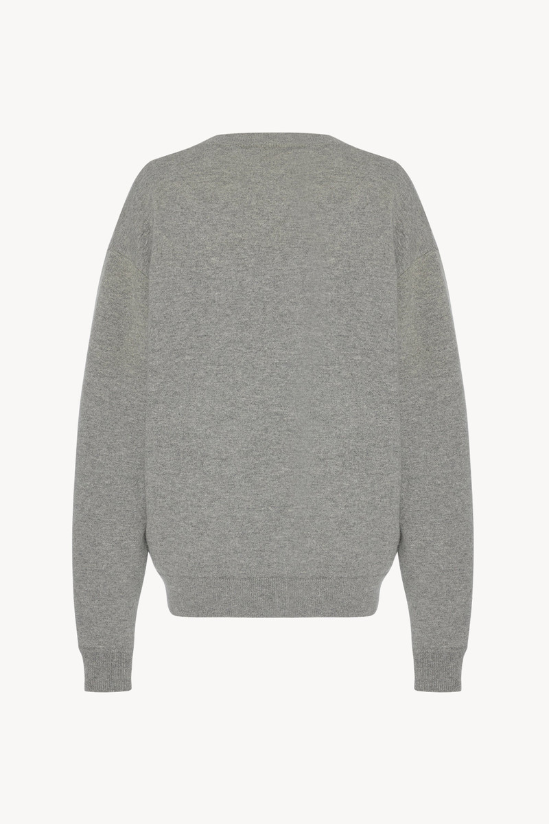The Row Leora Sweatshirt in Cashmere outlook