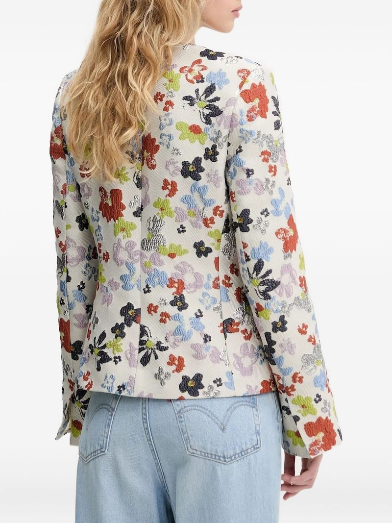STINE GOYA floral-brocade jacket outlook