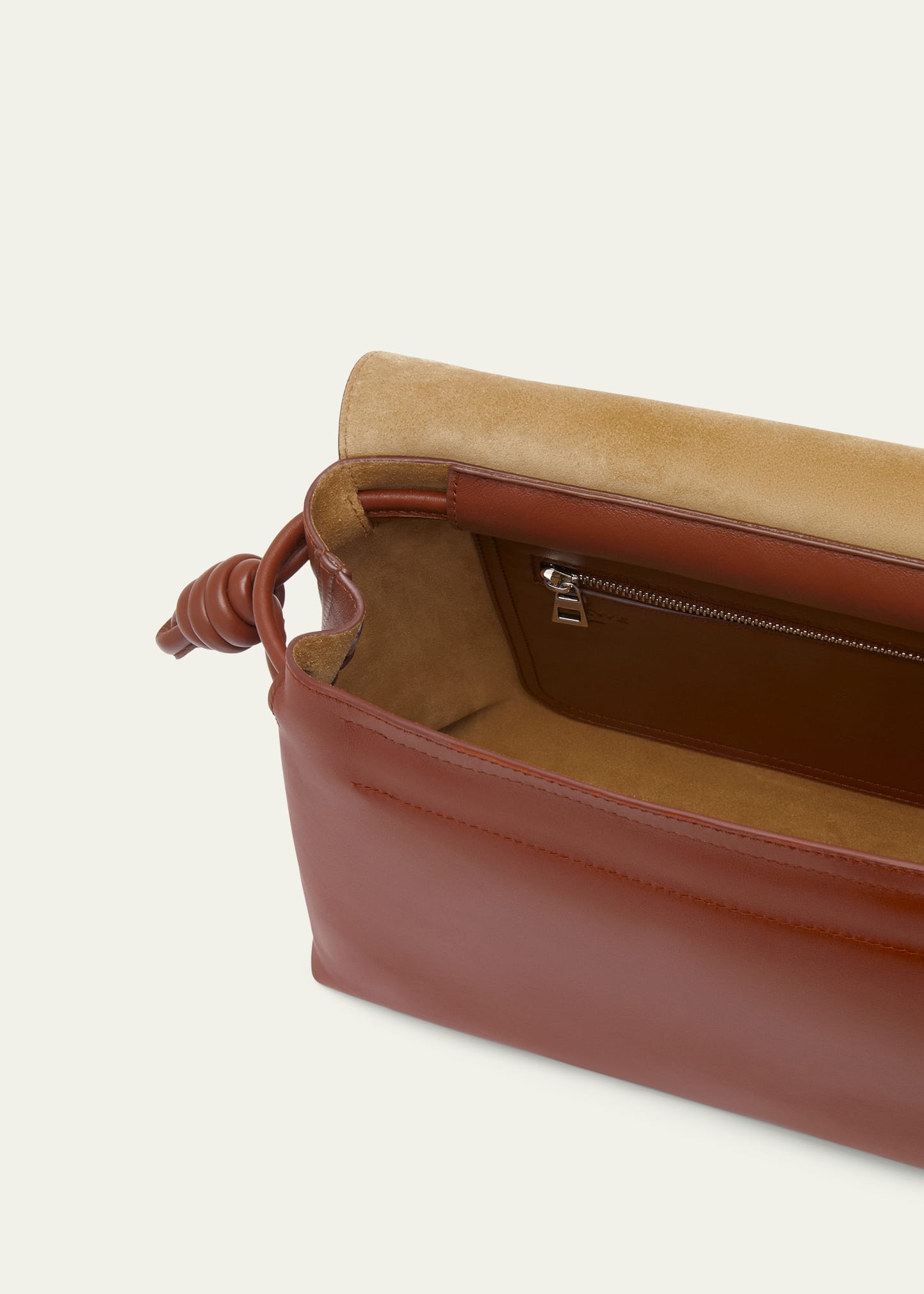 Men's Flamenco Leather Messenger Bag - 4