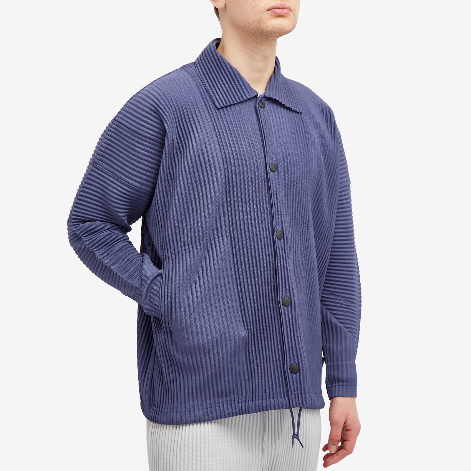 Homme Plissé Issey Miyake Pleated Shirt Jacket - 2