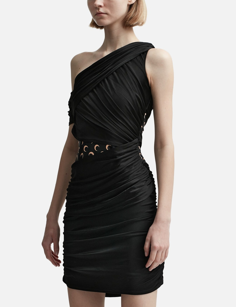 Marine Serre JERSEY BODY SHELTER DRAPED DRESS outlook