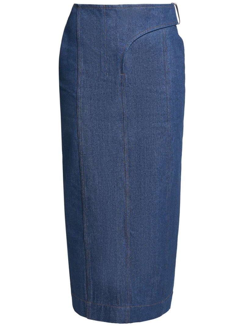 La Jupe De-Nimes Obra denim skirt - 1