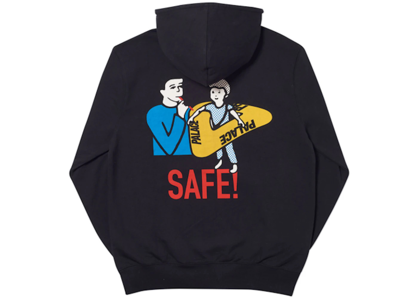 Palace Safe T Hood Black - 2