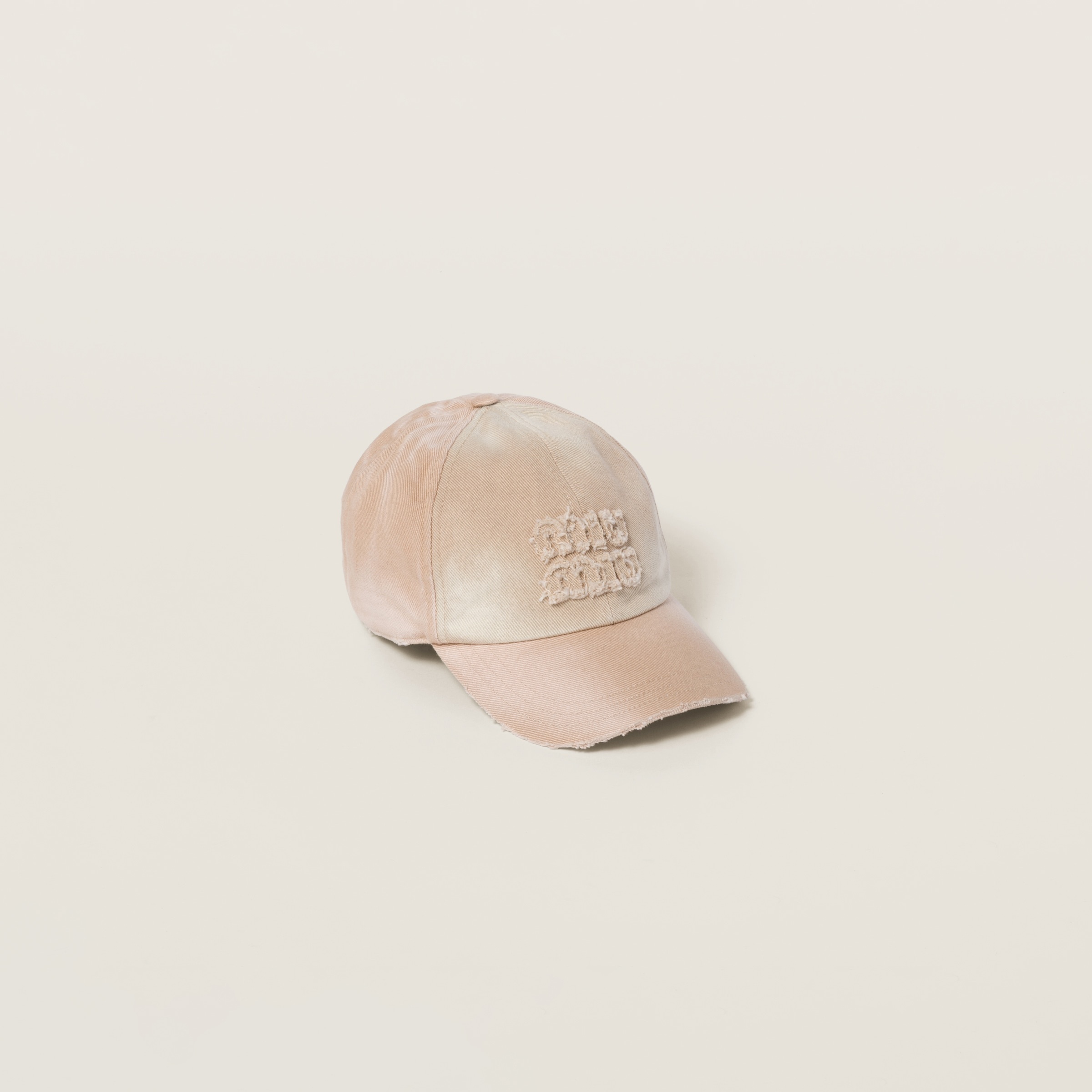 Miu Miu｜ (5HC369 2CUA F0844) Miu Miu Drill Baseball Cap | Blue | FARFETCH
