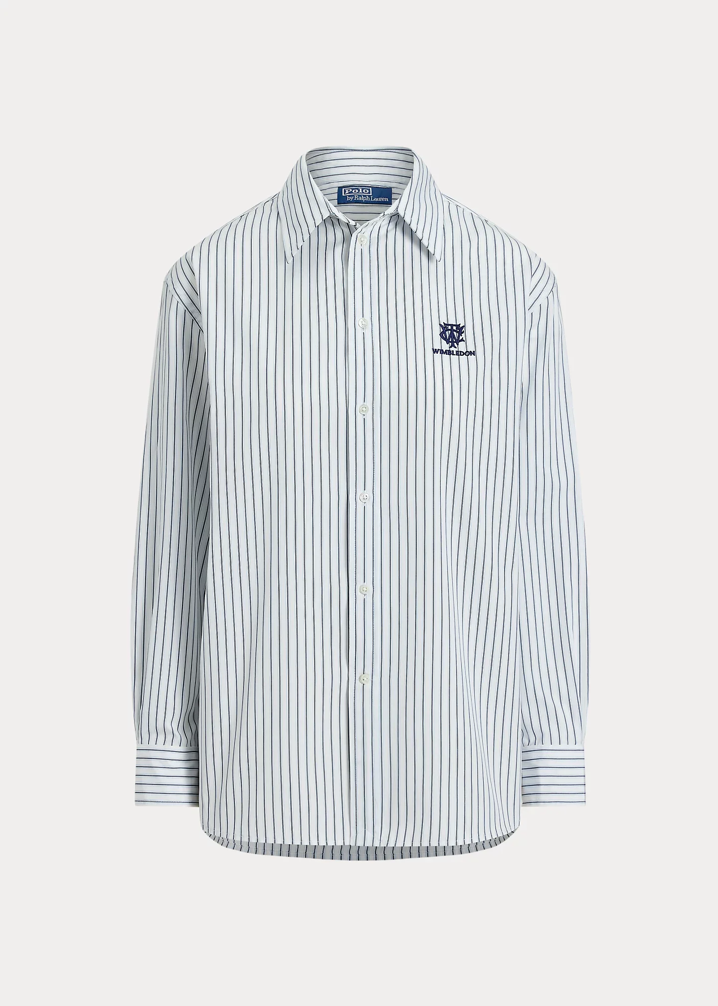 Wimbledon Oversize Fit Cotton Shirt - 1