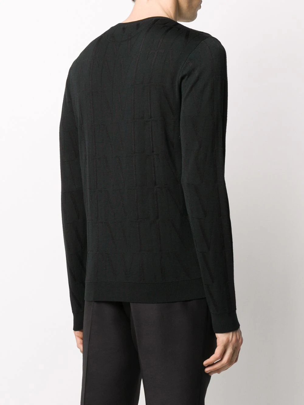 VLTN jacquard jumper - 4