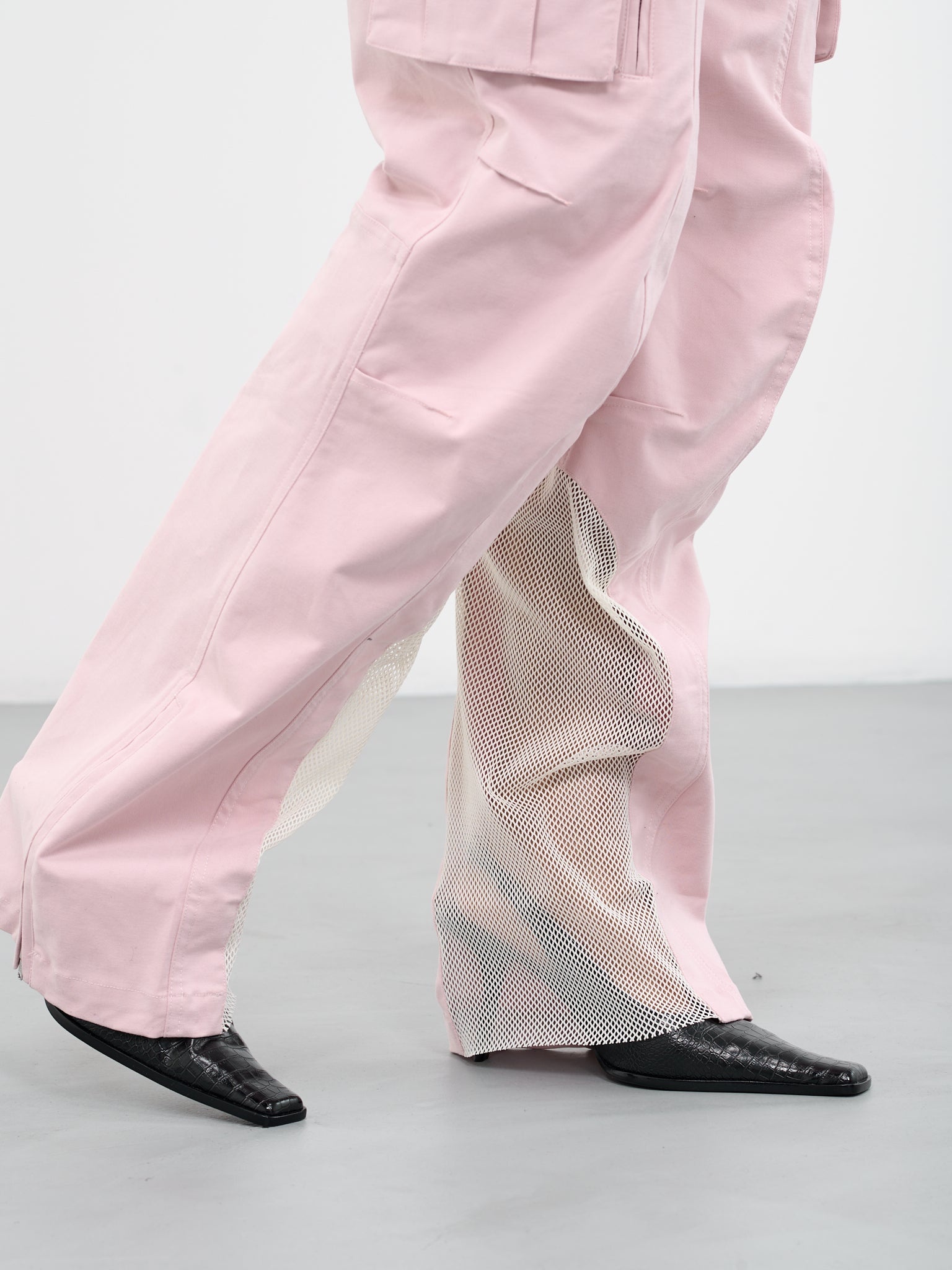 Patchwork Cargo Pants - 5