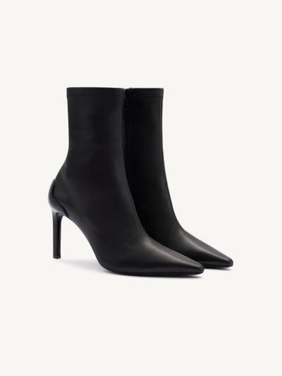 courrèges STILETTO LEATHER ANKLE BOOTS outlook