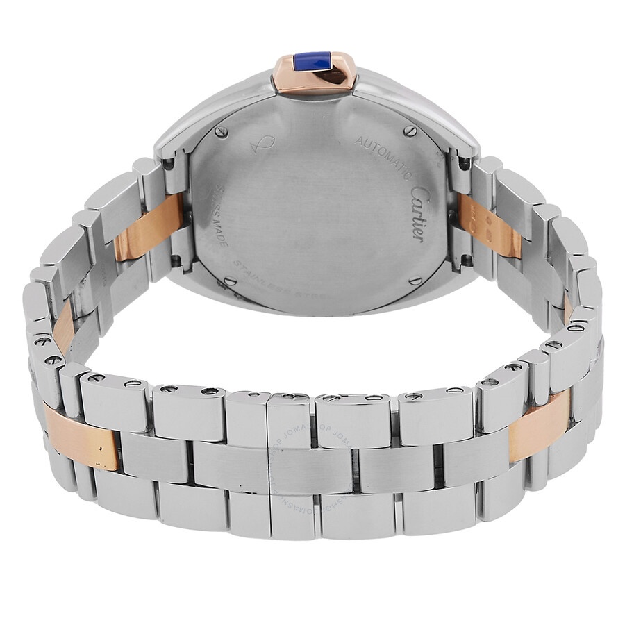 Pre-owned Cartier Cle de Cartier Automatic Silver Dial Ladies Watch W2CL0004 - 3