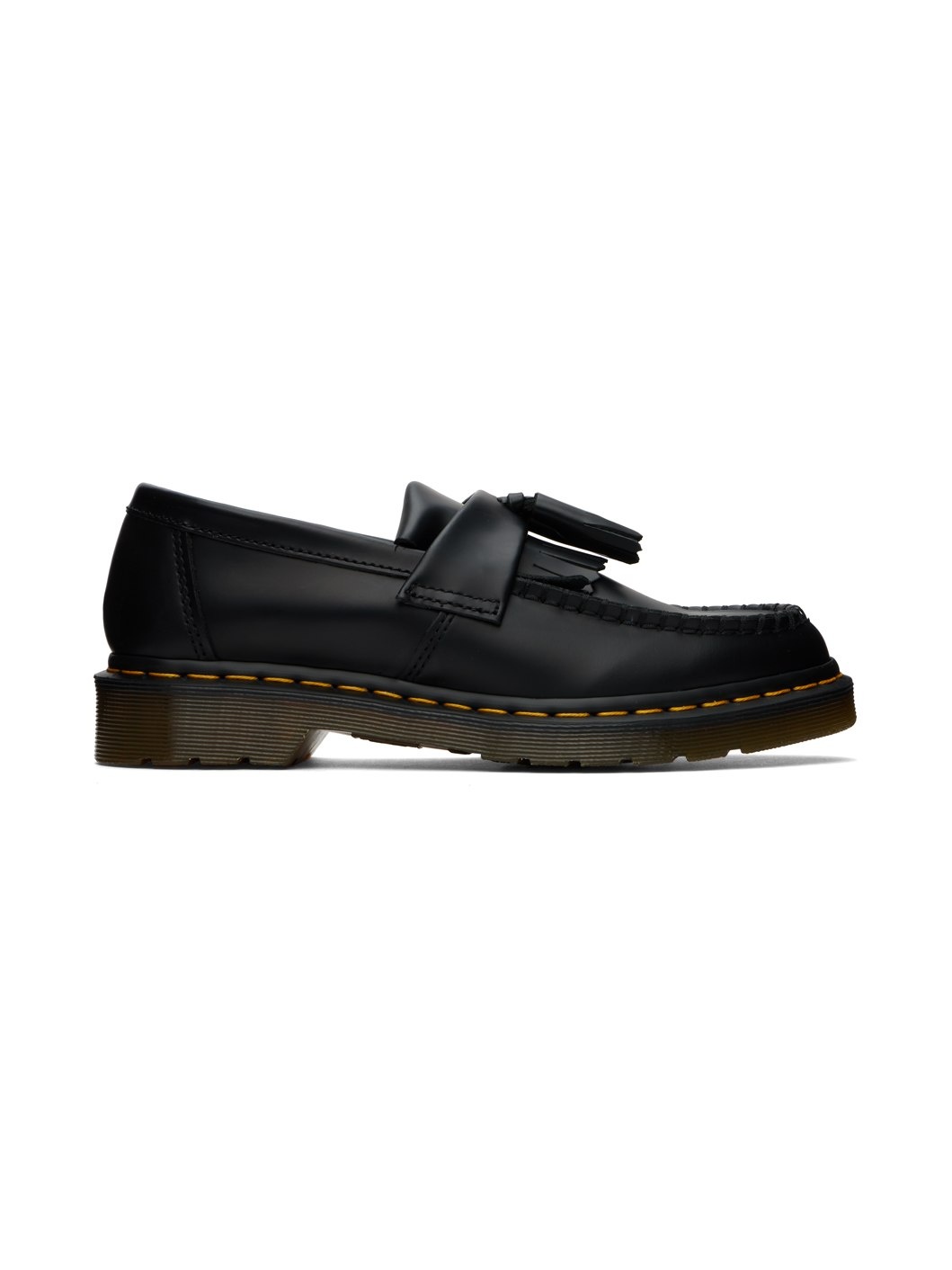 Black Adrian Tassel Loafers - 1