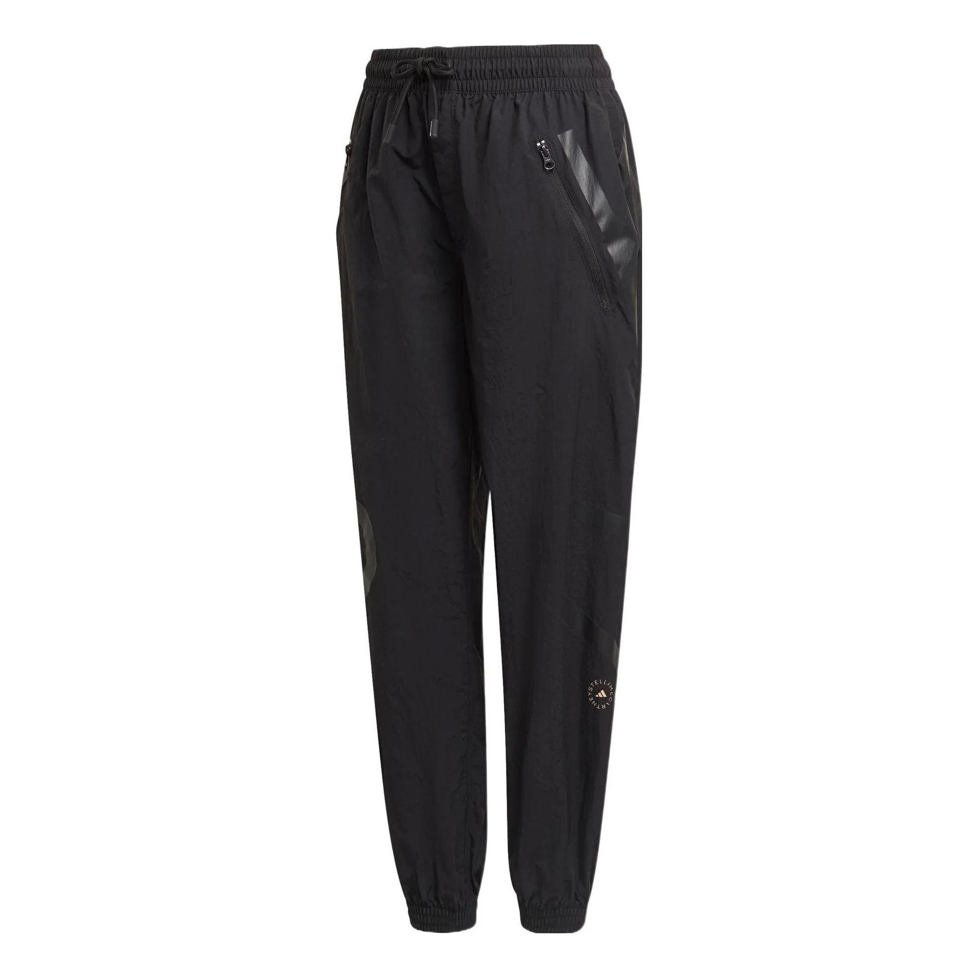 (WMNS) adidas by Stella McCartney Woven Pants 'Black' GU4344 - 1