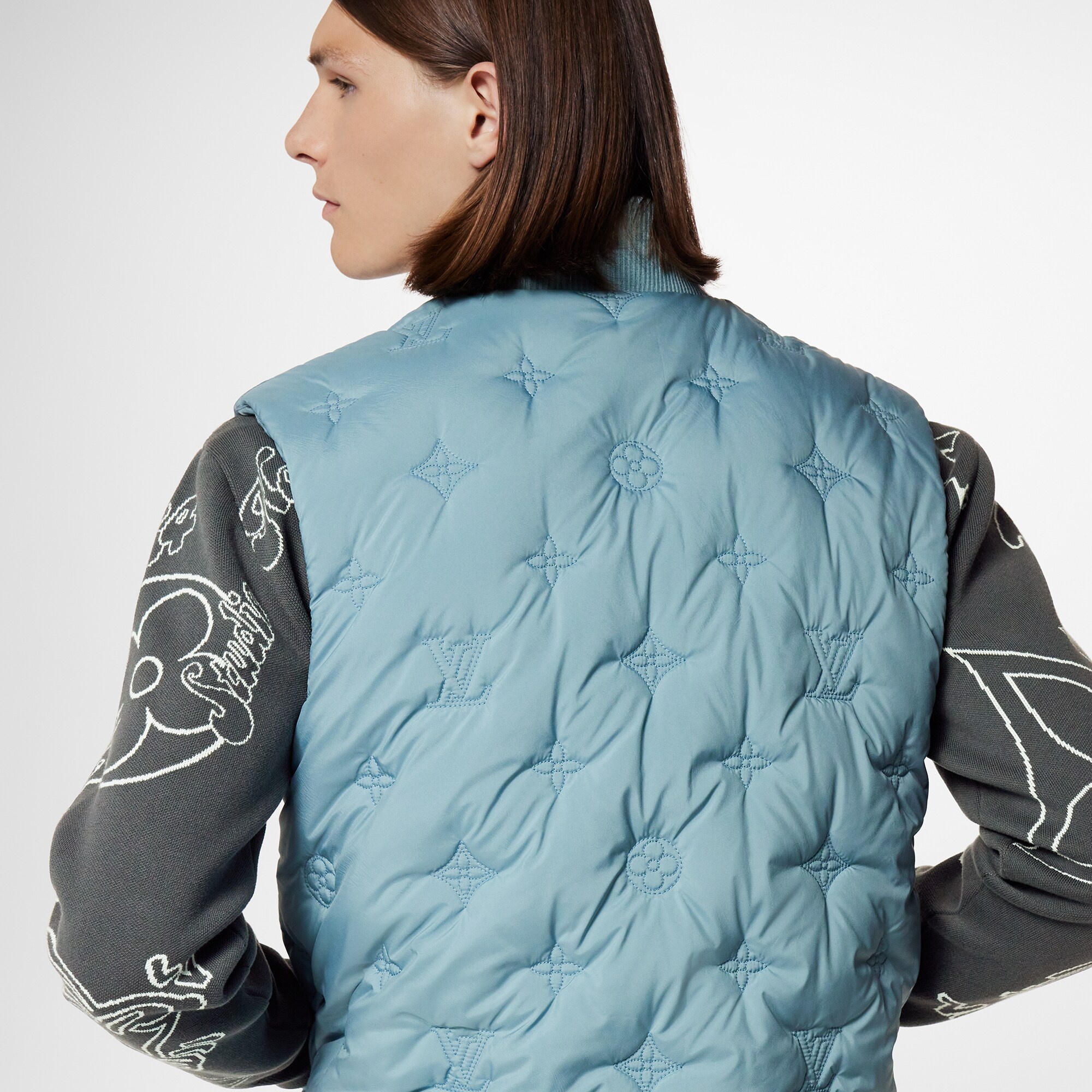 Monogram Quilted Gilet - 5