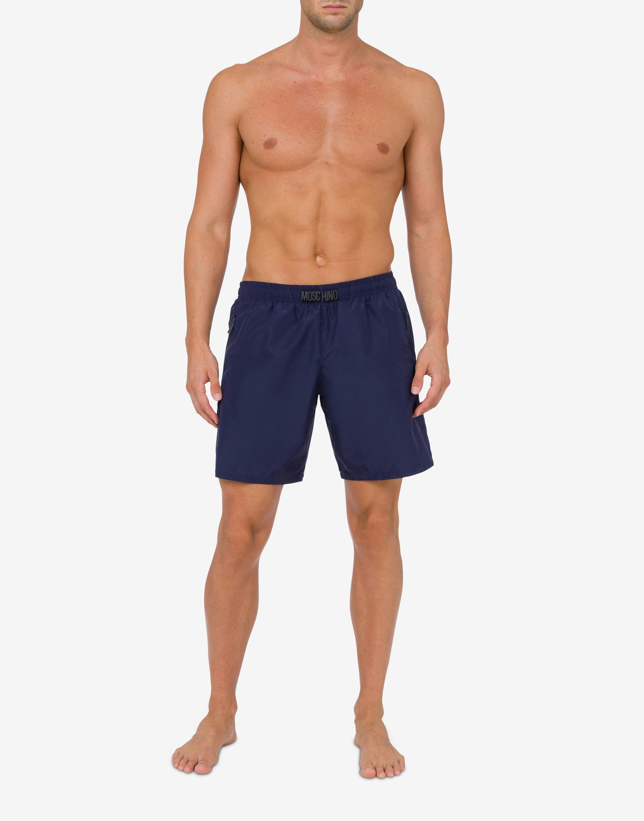 SWIM BOXER BLACK LETTERING - 2