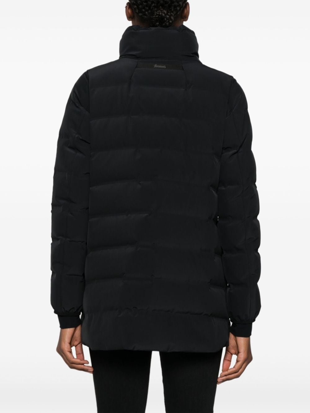 waterproof quilted puffer coat - 4