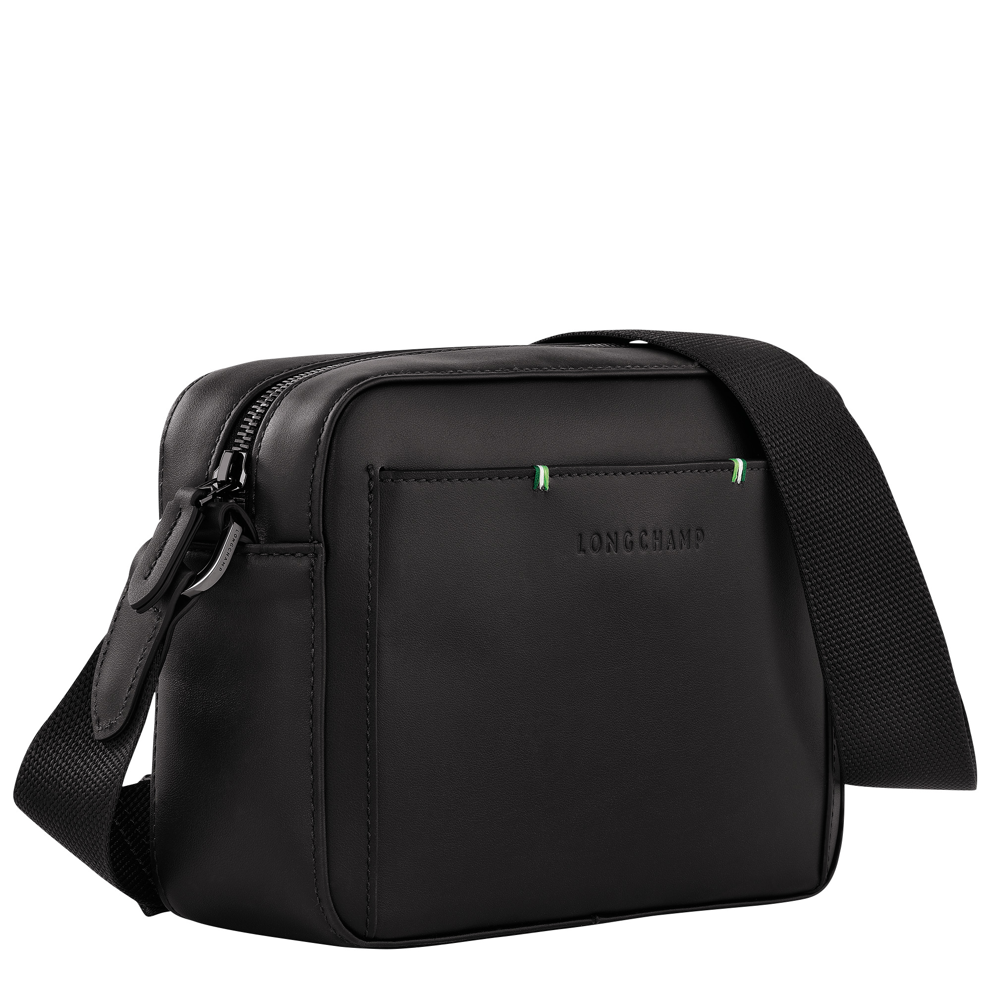 Longchamp sur Seine Camera bag Black - Leather - 3