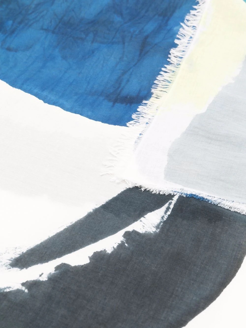 watercolour effect scarf - 3