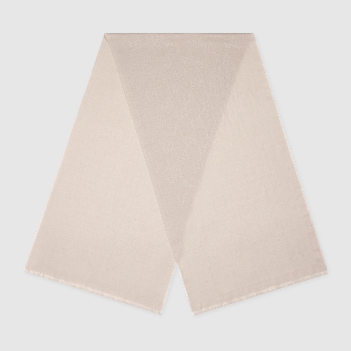 GG wool jacquard scarf - 2