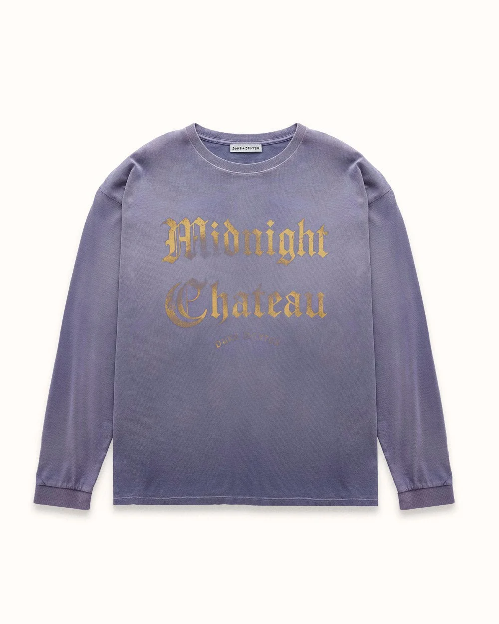 MC Sun Faded Purple Long Sleeve Top - 1