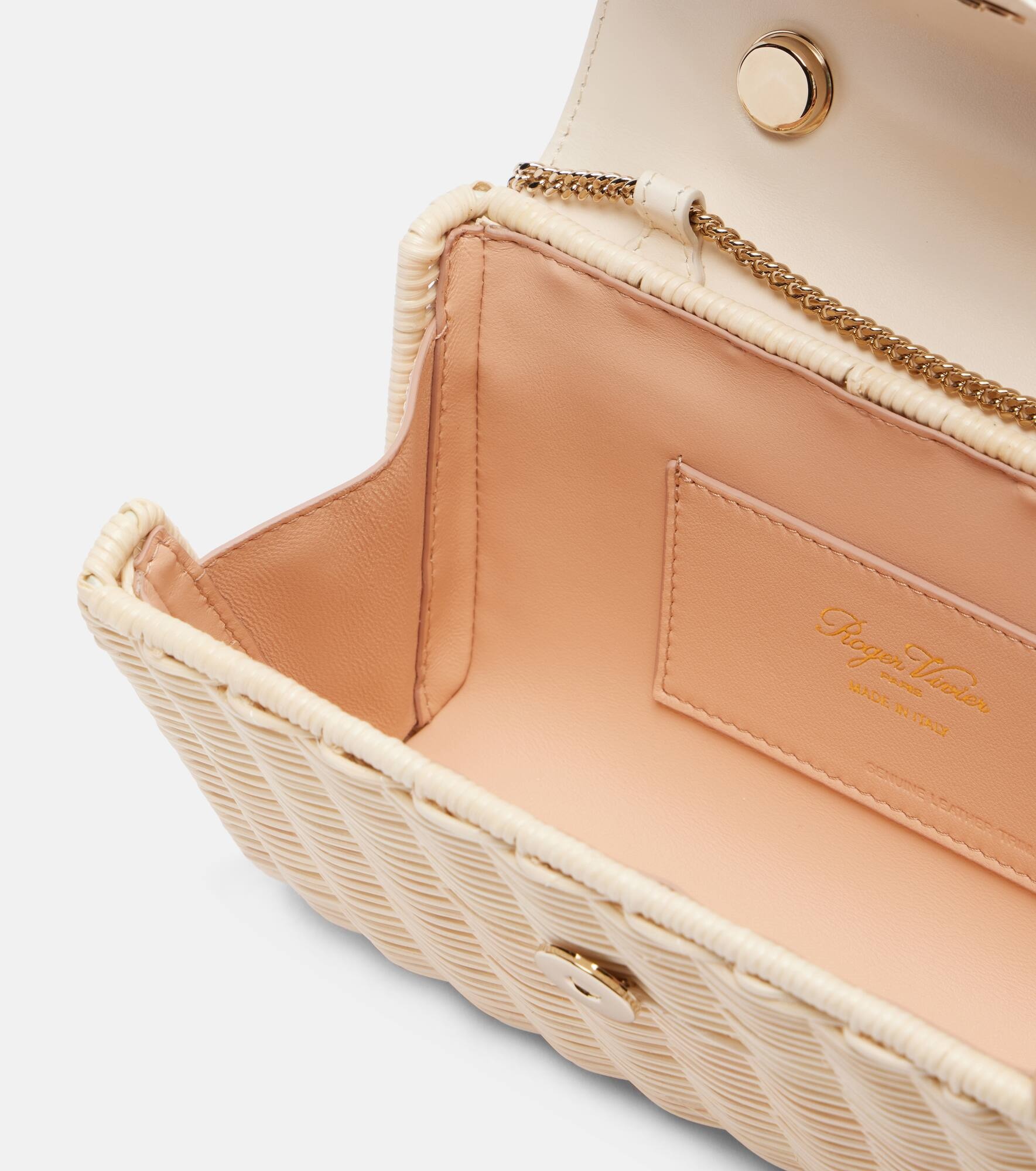 Jewel Efflorescence Mini rattan tote bag - 3