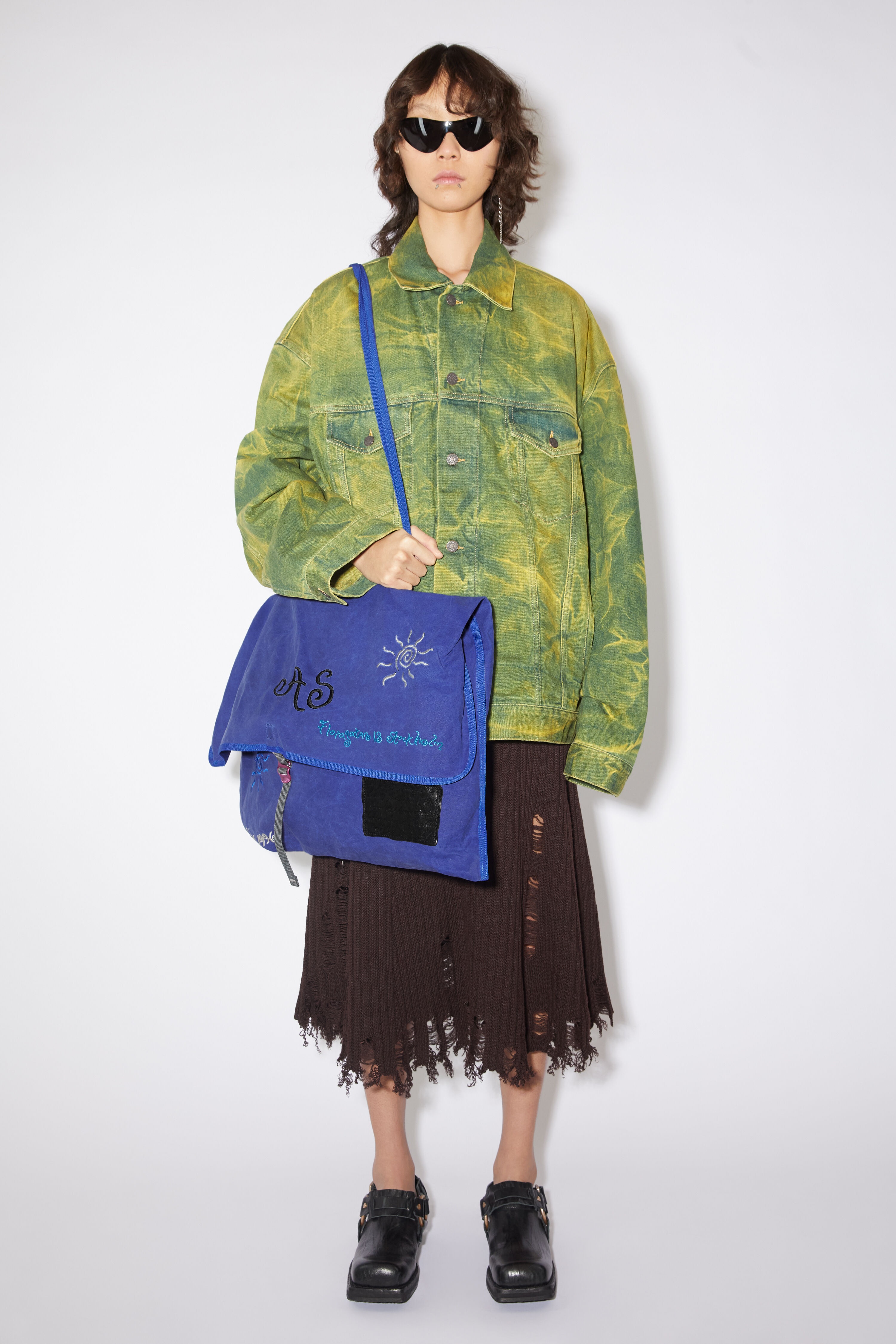Besace bag - Blue/electric blue - 2
