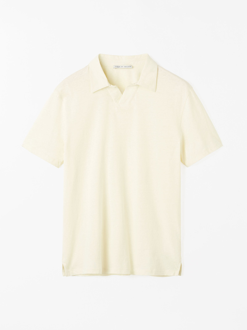 Ray Open-Neck Polo Shirt 1