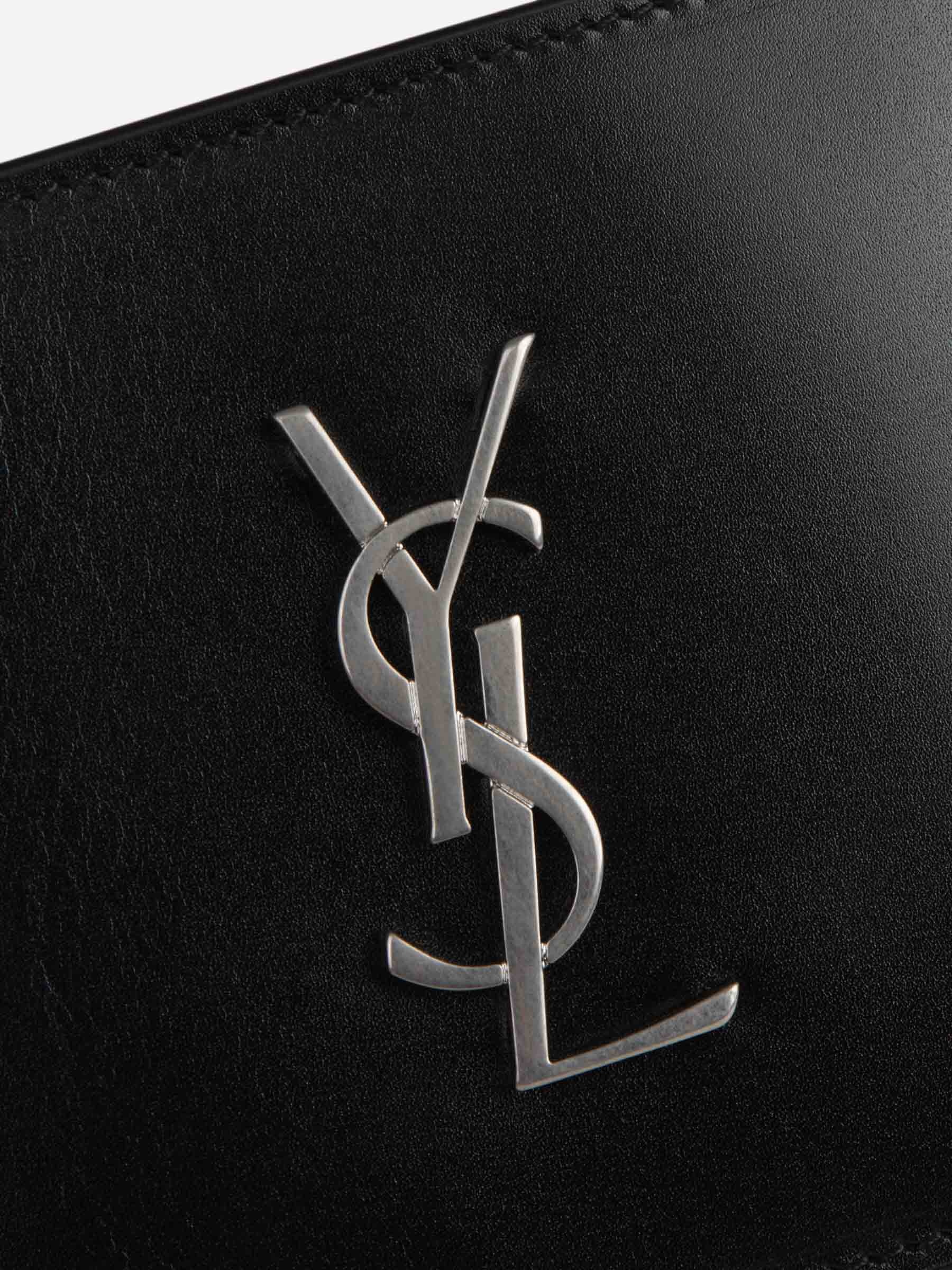 LOGO LEATHER WALLET - 6